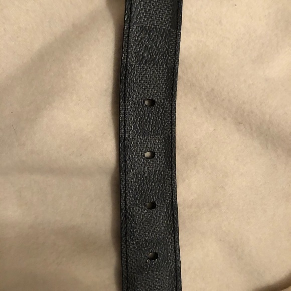 Authentic Louis Vuitton Damier Print men’s belt - Picture 7 of 11